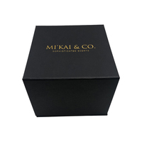 Boîtes d'emballage de tasse à café magnétique avec insertion en soie de luxe, boîte de rangement de tasse en carton pour bougie de thé en verre, coffret cadeau pour tasses