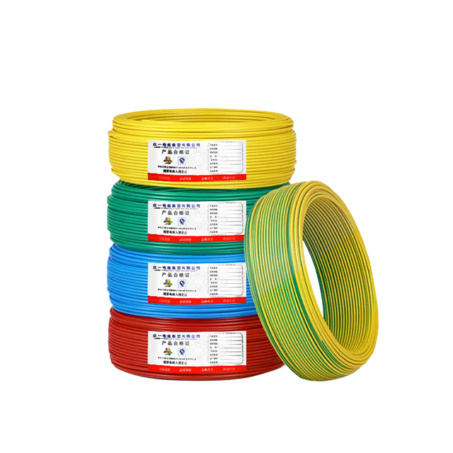 BVR/H07V-U Flame Retardant Cabl 450 750v Electrical Wire 4mm2 Building Cable