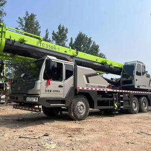 Camion grue Zoomlion d'occasion abordable de 50 tonnes, homologué EPA pour les projets de construction - Product Image 1