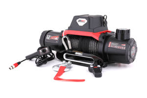 Cabrestante de cuerda sintética 4x4 <span class=keywords><strong>todoterreno</strong></span>, dos velocidades, aprobado por la CE, 12000 libras - Product Image 6