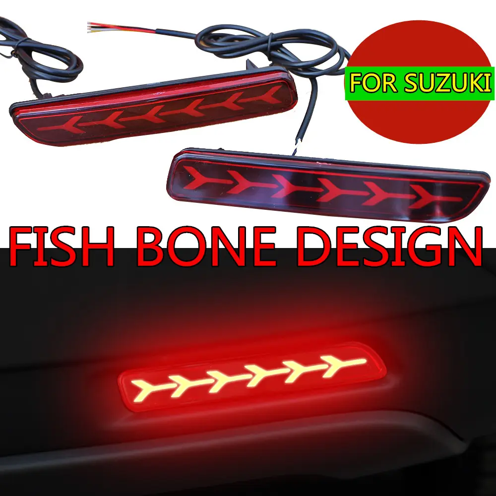 Rear Bumper Light Led Reflector Warning Light For SUZUKI CIAZ VITARA SX4 ERTIGA SCROSS Rear Light