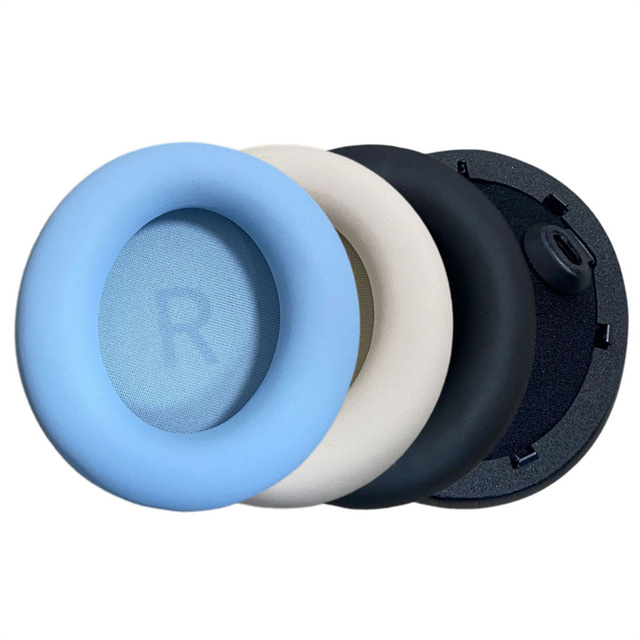 Replacement Protein Leather Earpads for Soundcore SpaceOne S1 Headphones Comfortable Ear Cushions