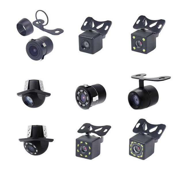 OEM CVBS Backup Reverse Camera Metal Security Rear Back Camera Car Side View Mirrors Camera