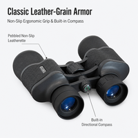 Jumelles haute définition 10*50, portables, pliables, compactes, mise au point manuelle, idéales pour l'observation des oiseaux, la chasse et le camping, télescope