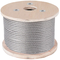 Câble en acier inoxydable 7*19 de qualité AISI 316 pour la construction et l'équipement de yachts – Prix fabricant Chine