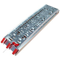 Rampes de chargement pliantes en aluminium, capacité 750 lb, pour VTT, tondeuses à gazon, remorques, camions pick-up, motos tout-terrain et camions pick-up