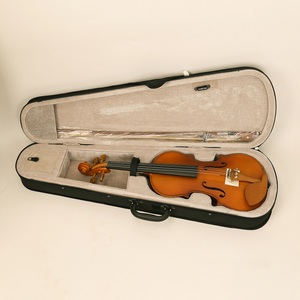 <span class=keywords><strong>ไวโอลิน</strong></span>อะคูสติกขนาดกะทัดรัดทำด้วยมือสำหรับผู้เริ่มต้น<span class=keywords><strong>ไวโอลิน</strong></span>ไม้แข็งแบบมืออาชีพขนาดเต็มน้ำหนักเบาดีไซน์กะทัดรัด - Product Image 5