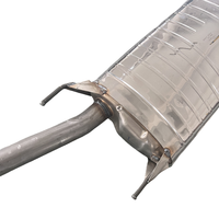 Silenciador de piezas de automóvil de ajuste directo, tubos de escape para Toyota 2008 RAV4 2.4L, modelo CRV de acero inoxidable, pulido OE personalizado