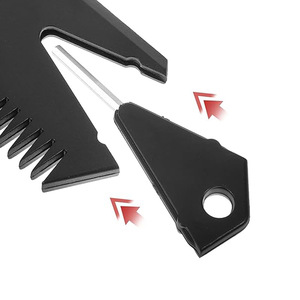 Cepillo para cera de surf Autonomy con llave para aleta incorporada, herramienta portátil de plástico para el mantenimiento de tablas de paddleboard y surf - Product Image 1