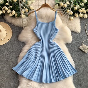 Nuovo <span class=keywords><strong>Abito</strong></span> Estivo da Donna a Righe <span class=keywords><strong>in</strong></span> <span class=keywords><strong>Maglia</strong></span> con Vita Stretta, Linea ad A, Mini e <span class=keywords><strong>Schiena</strong></span> <span class=keywords><strong>Scoperta</strong></span> - Product Image 4