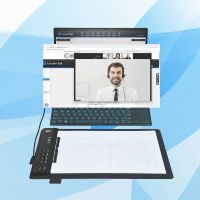 Tablette de lecture intelligente pour l'enseignement, 15 feuilles magnétiques détachables, compatible Windows 10/11, facilite la préparation et la révision des cours