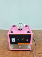 Machine à barbe à papa électrique automatique personnalisée en acier inoxydable commercial avec contrôle de la température 220V
