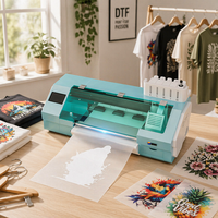Imprimante DTF FCOLOR, nouvelle imprimante DTF pour débutants, création de entreprise à domicile, 15 pouces A3 35 cm, tête d'impression XP600, imprimante DTF pour l'impression sur vêtements et t-shirts