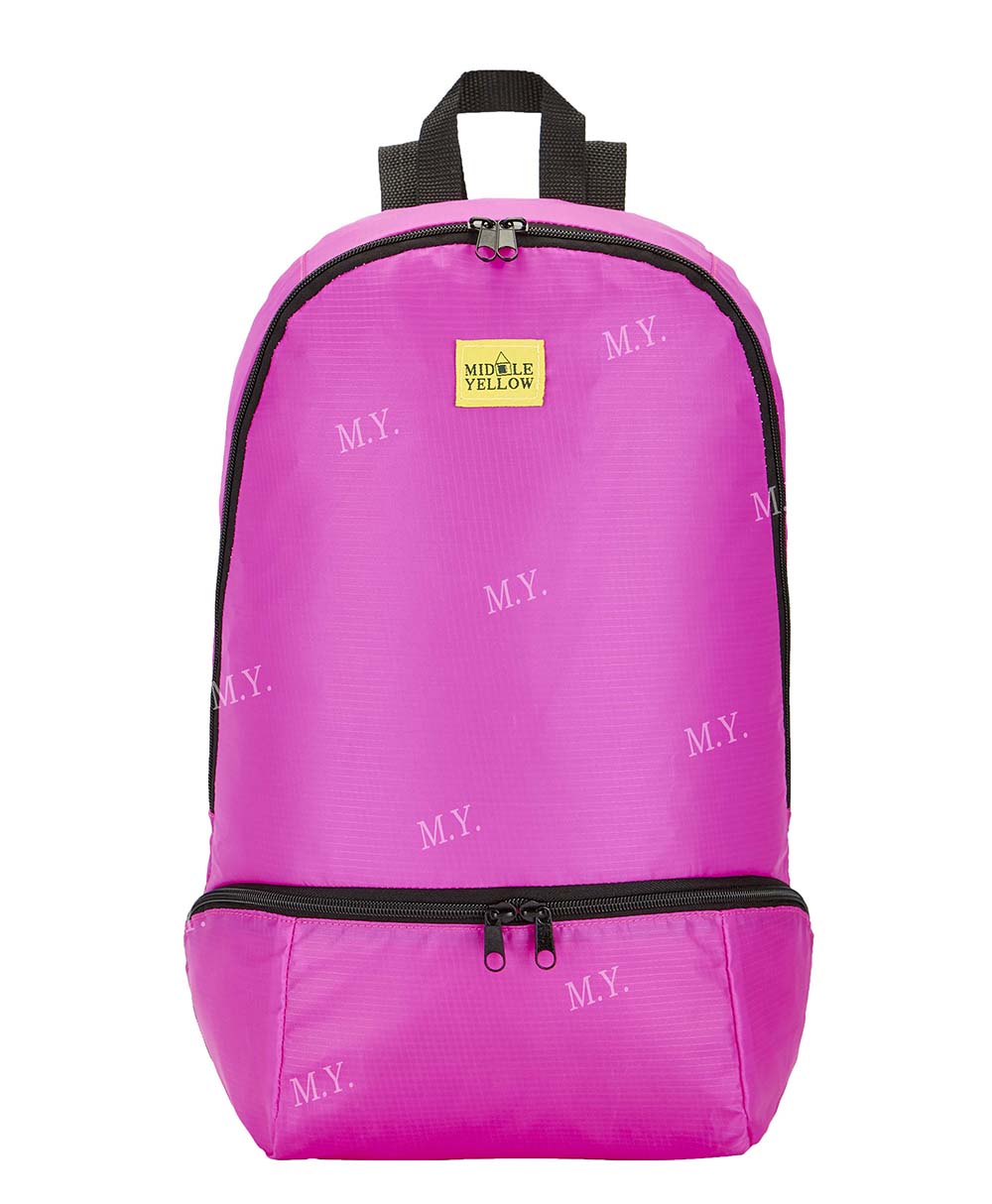 peach color backpack