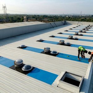 Ventilador de Doble Uso con Túnel Solar y Turbina Eólica para una Luz Natural de Calidad y Ventilación Natural 24x7 en Edificios Industriales - Product Image 2