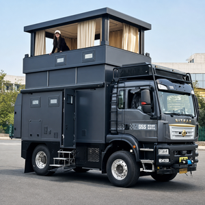 Camión Autocaravana Sitrak 4X2 de Dos Pisos, 270HP, 10AMT, para Viajes Fuera de la Red, Campamentos en la Naturaleza y Otros Usos - Product Image 1