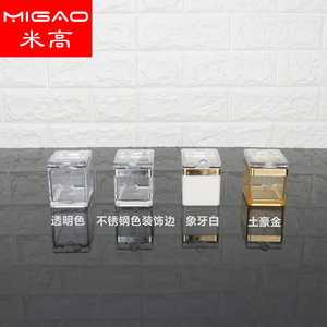 Migao Acrylic Seasoning <b>Boxes</b> L Stackable <b>With</b> <b>Lids</b> For Solid Seasonings - Product Image 3