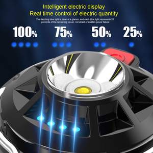 Camping <b>Light</b> Lantern String <b>Lights</b> Portable Flashlight <b>Battery</b> USB Rechargeable Multi-color Stepless Dimming Waterproof Outdoor - Product Image 3