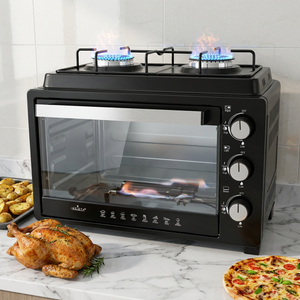 <span class=keywords><strong>Forno</strong></span> <span class=keywords><strong>a</strong></span> <span class=keywords><strong>Gas</strong></span> Portatile da 30L con Fornello LPG <span class=keywords><strong>per</strong></span> Cucina Domestica, Cottura di Alimenti e <span class=keywords><strong>Pizza</strong></span>, Molto Richiesto in Africa - Product Image 1