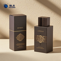 Boîtes en papier d'emballage de luxe pour cosmétiques et parfums, pliables, personnalisées, avec estampage à chaud, fourniture directe d'usine