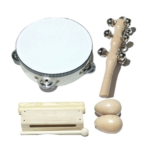Wholesale Kids Wooden Orff Percussion Instruments Kit For Kindergarten Early Learning <b>Musical</b> Teaching - Product Image 2
