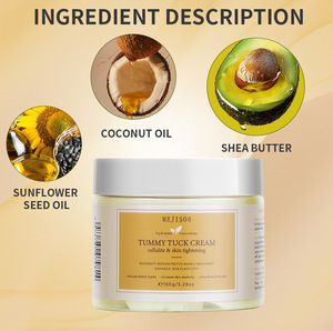 Offres Spéciales bio Corps <span class=keywords><strong>Cellulite</strong></span> Vergetures Crème Vergetures Raffermissante pour le Ventre - Product Image 4