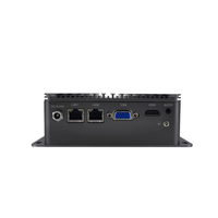 Ordinateur industriel à 4 ports série, petit format, barebone, Tiny Nuc PC J1900, 4 Go/8 Go de RAM, 256 Go SSD
