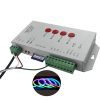 Controlador de píxeles LED T1000S píxeles controlador LED RGB digital WS2813 WS2811 WS16703 WS1903