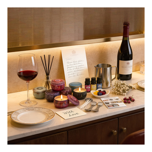 Latas de fragancia para velas de diseño, envases de lujo vacíos con tapas blancas para programación de exhibición de llenado de cera de marca privada para venta al por menor - Product Image 6