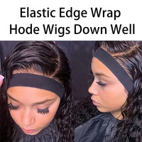 Bande de fusion en dentelle pour femmes, bande élastique personnalisée pour les frontals, bande de cheveux pour les perruques
