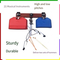 High Quality Eco-Friendly Classic Orff Instrument Percussion Accessories Drum Stand for Kids Metal+Plastic CIK/OEM Brand Model