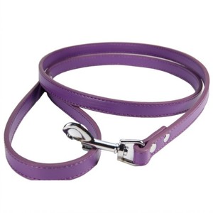 공장 도매 개 가죽 끈 저렴한 PU 소재 애완 동물 고양이 개 가죽 끈 - Product Image 6