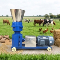 Machine à granulés de maïs à matrice plate, machine à granulés d'aliments pour animaux à base de maïs, équipement de fabrication de granulés d'aliments à base de maïs
