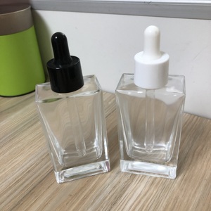ขวดหยดน้ำใสทรงสี่เหลี่ยมขนาด<span class=keywords><strong>1</strong></span>ออนซ์ขวดหยดน้ำมันหอมระเหย - Product Image 2