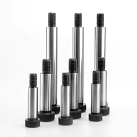 Vis à épaule en acier allié, oxyde noir, usinée, pour machines textiles, norme ISO 7379, tailles M5 à M10, pour rouleaux