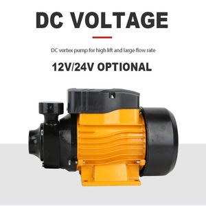 Bomba de Agua de Turbina QB60 DC 12V 24V, Bomba de Agua Solar de Alta Presión y Gran Caudal para Riego Agrícola y Doméstico - Product Image 2