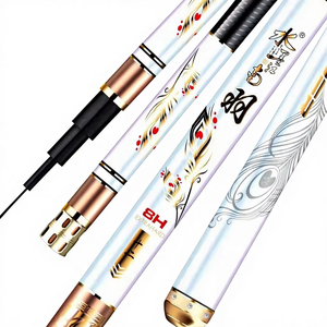 Caña de Pescar de Fibra de Carbono Ultraligera <span class=keywords><strong>Summo</strong></span> JiangnanYU8H de Taiwán, 19 Tonos, Súper Resistente - Product Image 1