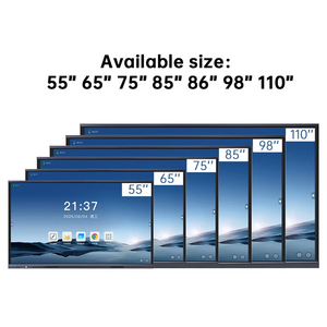 Pizarra Digital Táctil Inteligente para Enseñanza con <span class=keywords><strong>Google</strong></span>, Venta al Por Mayor de Fábrica, 55/65/75/86/98/110 Pulgadas - Product Image 2