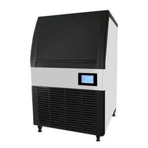 Sıcak satış 35KG günde kare ticari buz makinesi paslanmaz çelik buz yapma makinesi iş kullanımı için restoran