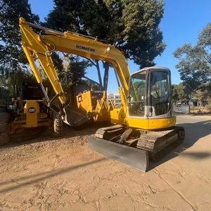 Excavadora Pequeña de Segunda Mano PC78 de Japón, Mini Retroexcavadora Usada de 7 Toneladas con Cabina y Motor Potente - Product Image 6
