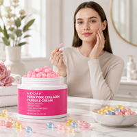 Hydratant en capsules d'acide hyaluronique OEM, enrichi en céramide, vitamine C liposomale, capsule dorée pour une peau raffermie