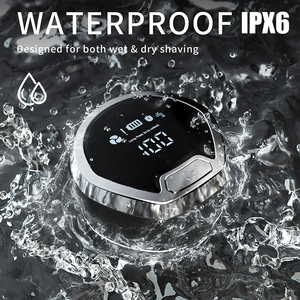 Bald <b>Head</b> <b>Shavers</b> for <b>Men</b> Waterproof Wet Dry LCD Display Beard Trimmer Razor Machine Usb Rechargeable Electric <b>Shaver</b> - Product Image 2