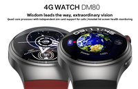 Reloj Inteligente con Tarjeta SIM Europea Más Vendido, Rastreo GPS 4G, Frecuencia Cardíaca, Oxígeno en Sangre, NFC, Batería de Larga Duración, Silicona Magnética
