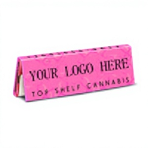 Papiers à rouler personnalisés avec logo privé OEM, taille 1 1/4 et taille King Size, impression couleur intégrale, logo personnalisé avec emballage personnalisé - Product Image 5