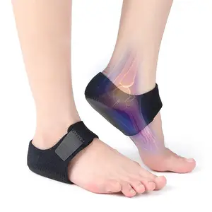 Nuovo Design per la cura del piede protezione del tallone Gel per l'assorbimento degli urti scaldacollo regolabile morbido cuscinetto per tallone traspirante