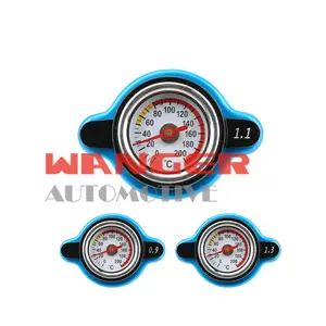 Pressure Balance Function Thermo Radiator cover Temperature Gauge 0.9/1.1/1.3 Bar Tank Cover Replacement Water Temp Meter