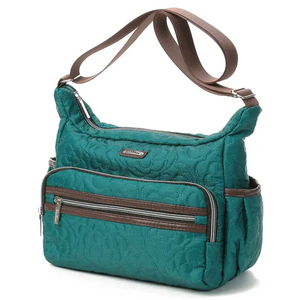 Sac messager à une épaule pour femmes, léger, imperméable, en polyester, avec bandoulière réglable - Product Image 6