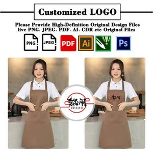 Promotion Printed Chef Adult <b>Kitchen</b> Barista <b>Apron</b> With Logo - Product Image 4