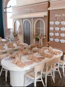 Silla Infantil Moderna Hecha a Mano de Mimbre Natural para Fiestas, Eventos y Fotografía - Product Image 6