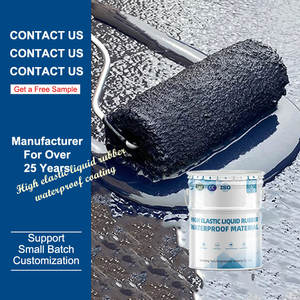 Yuru Haute Qualité Mur Extérieur Liquide Peinture Non Durci En Caoutchouc Bitume Revêtement Imperméable pour Béton - Product Image 6